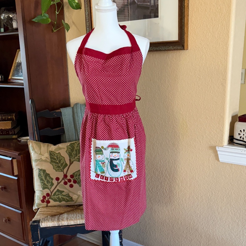 Pier 1  ‘Let it Snow’ Apron